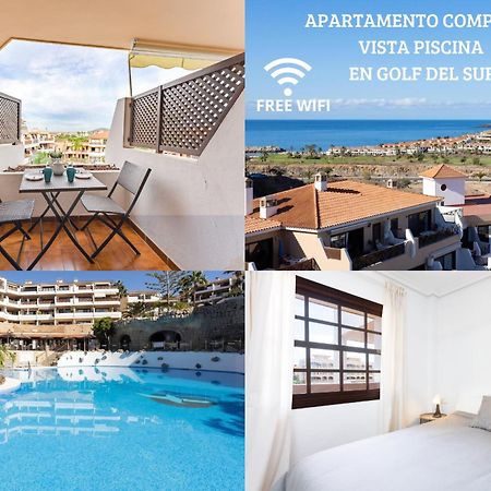 Apartamento Con Piscina Golf Del Sur San Miguel de Abona Eksteriør billede